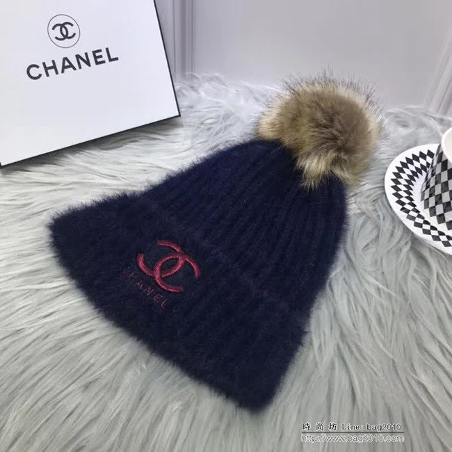 CHANEL香奈兒 火爆經典款 秋冬小香風專櫃新品 時尚小盆帽 LLWJ6749